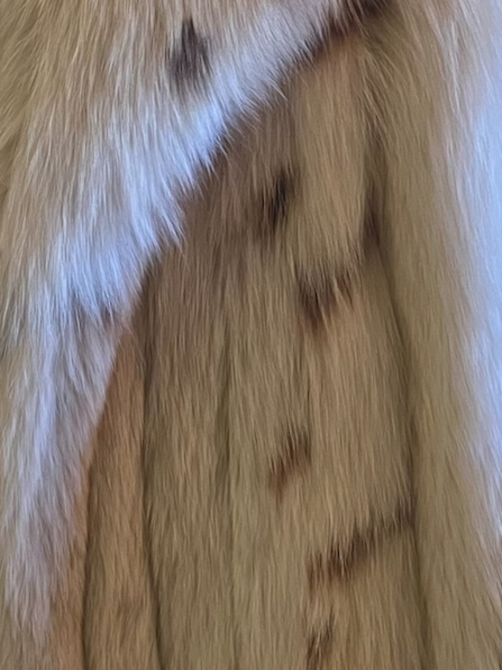 VINTAGE Patchin Furs Lynx-Dyed Fox Fur Short Coat (ca. 1970-1985) - Picture 3 of 4
